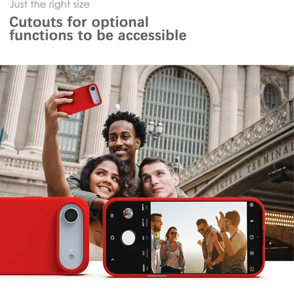 Premium_Silicone_Phone_Case_for_iPhone_17_Air_-_Red