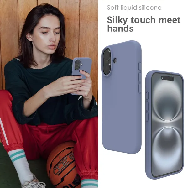 Premium_Silicone_Phone_Case_for_iPhone_16_Plus_-_Lavender_Grey