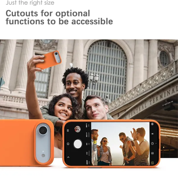 Premium_Silicone_Phone_Case_for_iPhone_17_Air_-_Orange