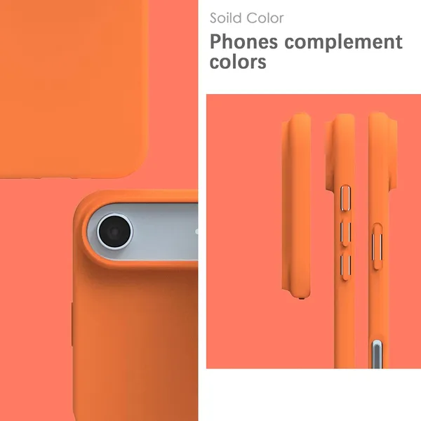 Premium_Silicone_Phone_Case_for_iPhone_17_Air_-_Orange