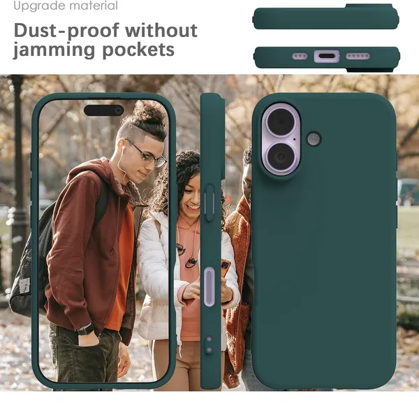 Premium_Silicone_Phone_Case_for_iPhone_16_&_iPhone_17_-_Dark_Green