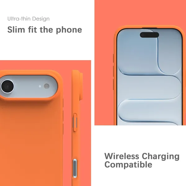 Premium_Silicone_Phone_Case_for_iPhone_17_Air_-_Orange