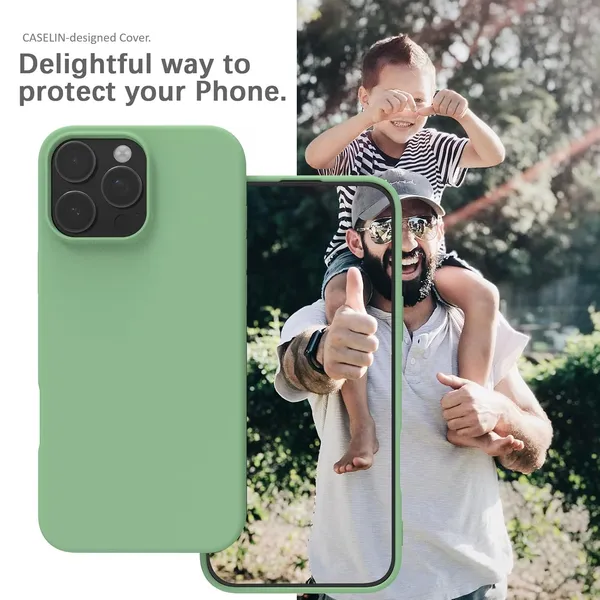 Premium_Silicone_Phone_Case_for_iPhone_16_Pro_&_iPhone_17_Pro_-_Mint_Green