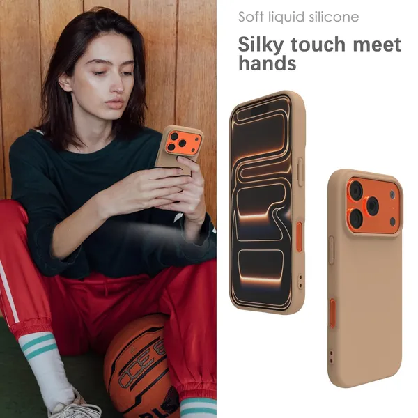 Premium_Silicone_Phone_Case_for_iPhone_16_Pro_Max_&_iPhone_17_Pro_Max_-_Brown