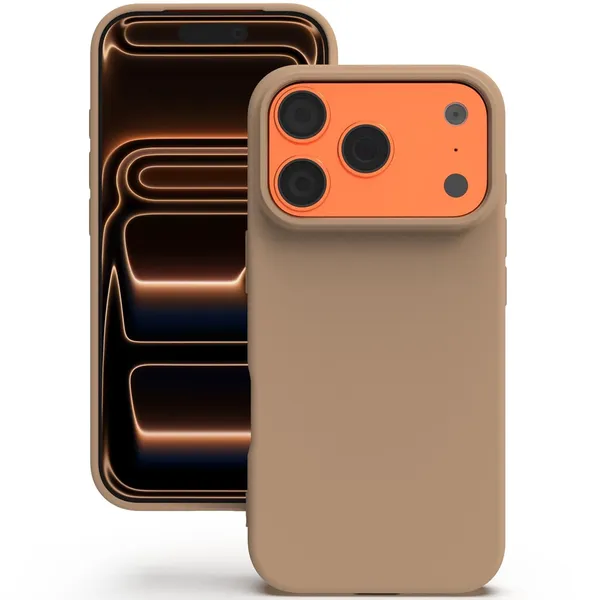 Premium_Silicone_Phone_Case_for_iPhone_16_Pro_&_iPhone_17_Pro_-_Brown