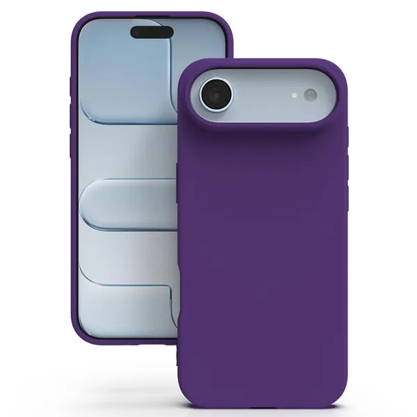 Premium_Silicone_Phone_Case_for_iPhone_17_Air_-_Purple
