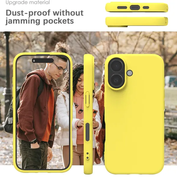 Premium_Silicone_Phone_Case_for_iPhone_16_Plus_-_Yellow