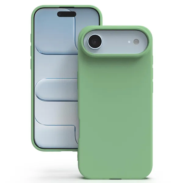 Premium_Silicone_Phone_Case_for_iPhone_17_Air_-_Mint_Green