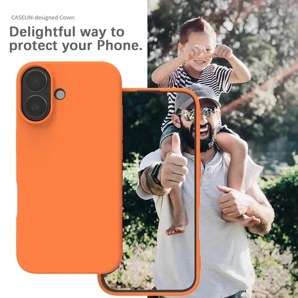 Premium_Silicone_Phone_Case_for_iPhone_16_Plus_-_Orange