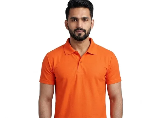Orange_Regular_Fit_Polo_T-Shirt_for_Men