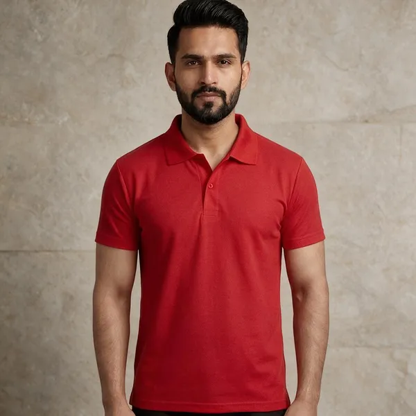 Red_Regular_Fit_Polo_T_Shirt_For_Men
