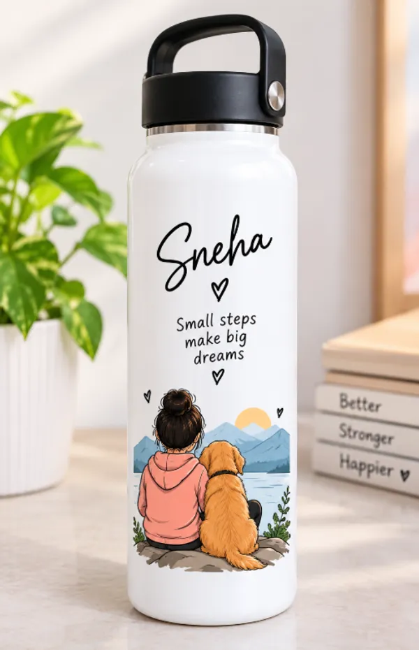 White_Printed_Water_Bottle