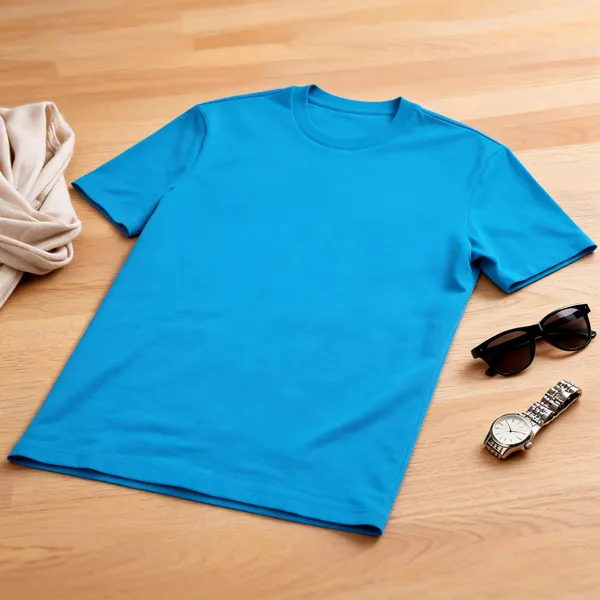 Blue_Regular_Fit_Crew_Neck_T_Shirt_For_Men