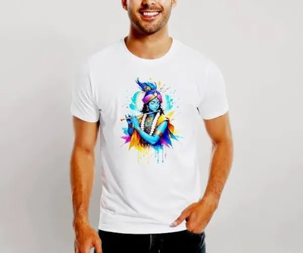 White_Graphic_Print_Crew_Neck_T-Shirt_for_Men