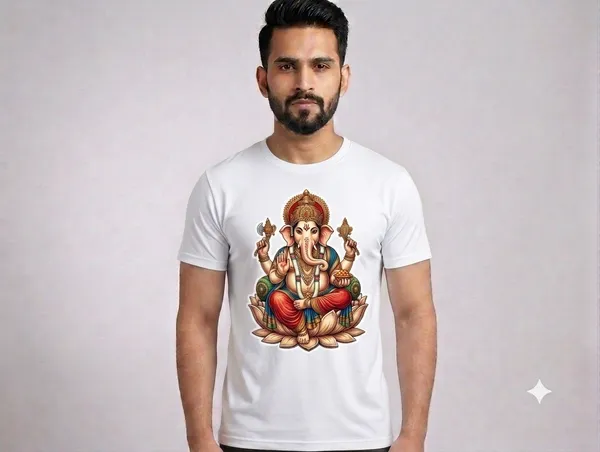 White_Printed_T-Shirt_for_Men
