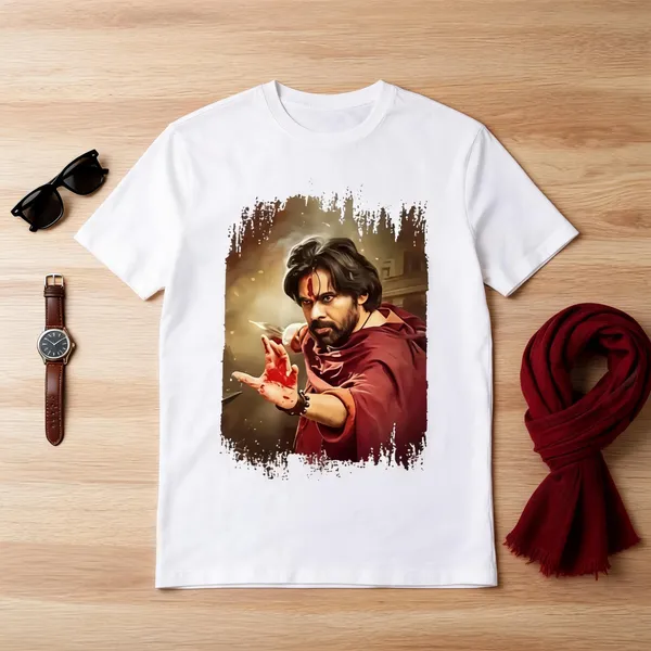 White_Graphic_Print_T_Shirt_For_Men