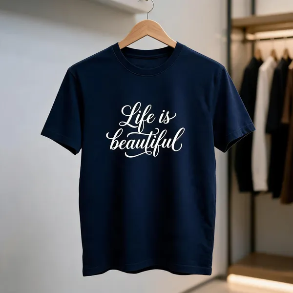 Navy_Casual_Fit_T_Shirt_For_Men