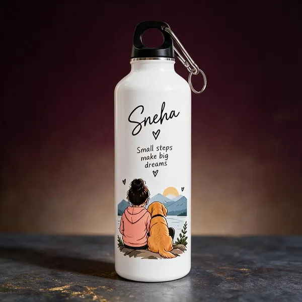 White_Printed_Water_Bottle