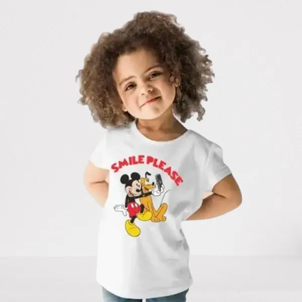 White_Graphic_T_Shirt_For_Girls