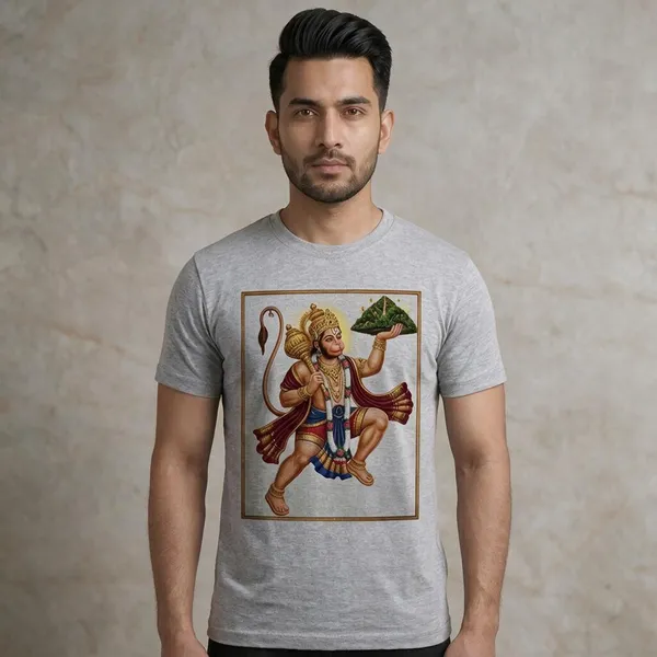 Grey_Cotton_Regular_Fit_T_Shirt_For_Men