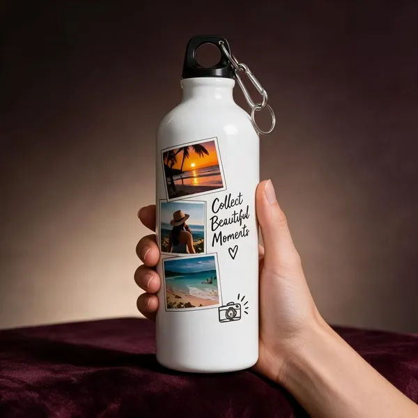 White_Travel_Photo_Print_Water_Bottle