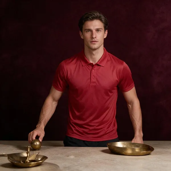 Red_Casual_Fit_Polo_T_Shirt_For_Men