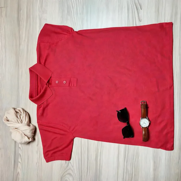 Red_Casual_Fit_Polo_T_Shirt_For_Men