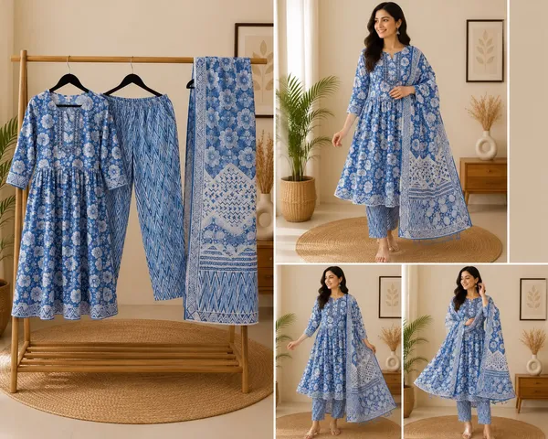 Blue_Printed_A-Line_Dress_for_Women
