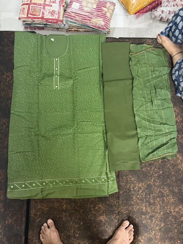 Green_Printed_Kurta_Set_With_Dupatta_for_Women