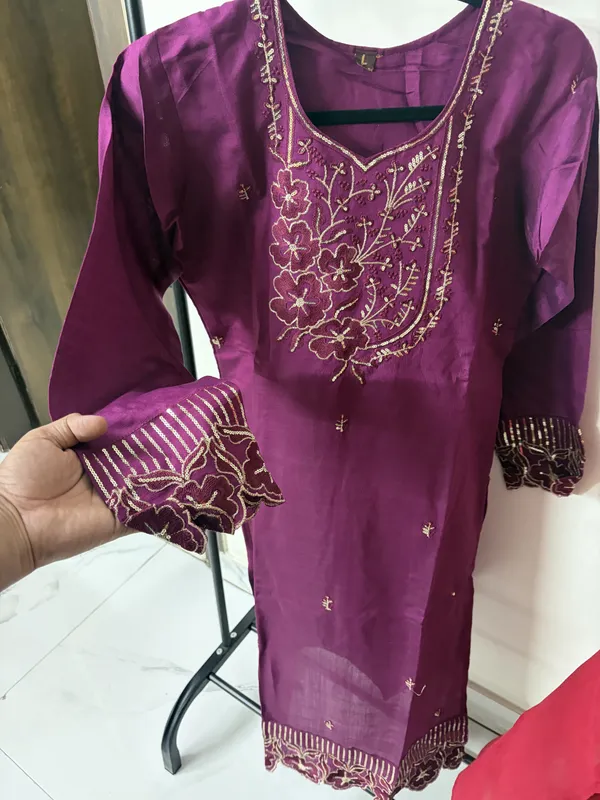Purple_Embroidered_Straight_Kurta_Set_for_Women