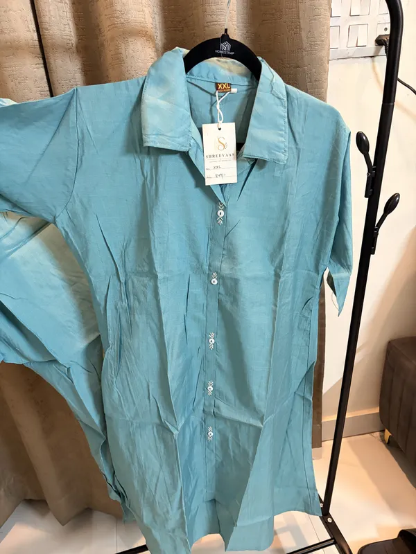 Blue_Collared_Kurta_Set_for_Women