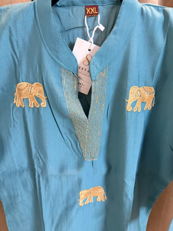 Blue_Embroidered_Straight_Kurta_for_Women