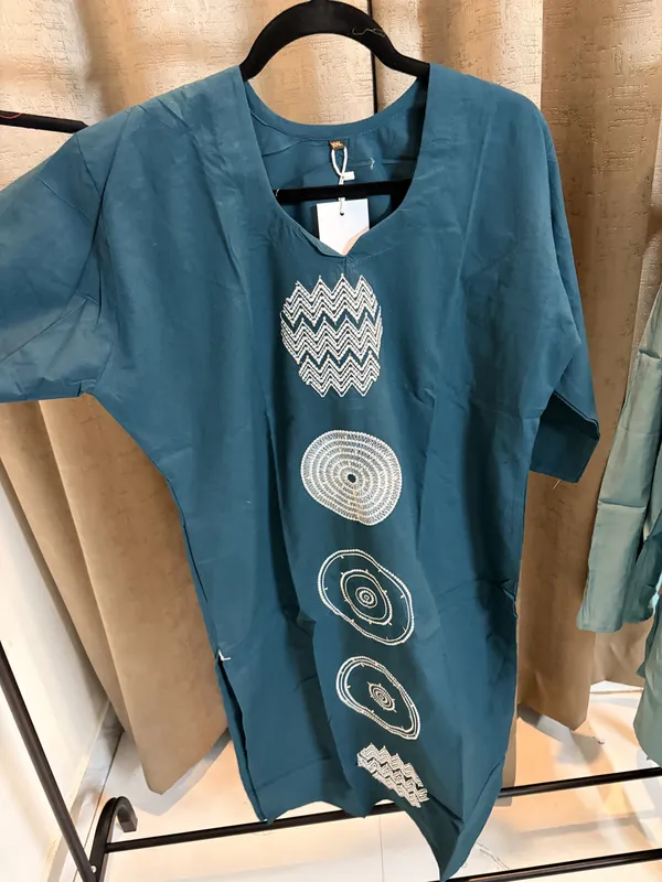 Teal_Printed_Straight_Kurta_for_Women