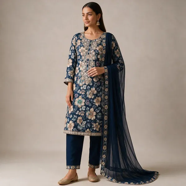 Navy_Tissue_Silk_Straight_Floral_Unstitched_Print_Suit_Set_For_Women