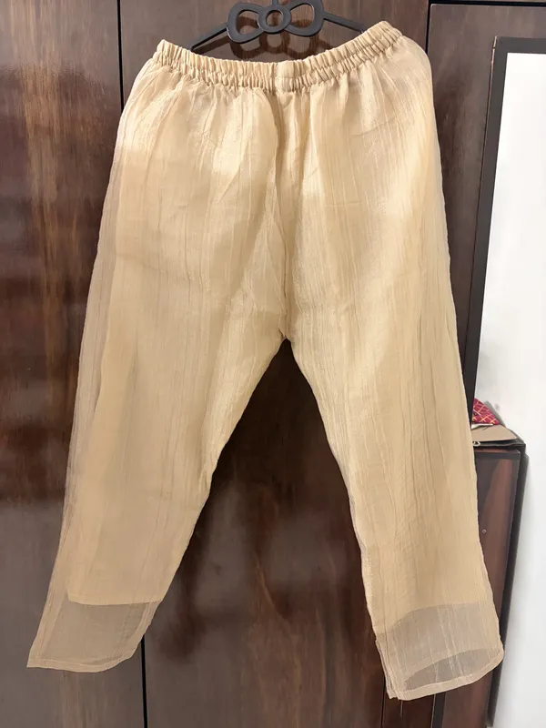 Beige_Embellished_Straight_Kurta_For_Women