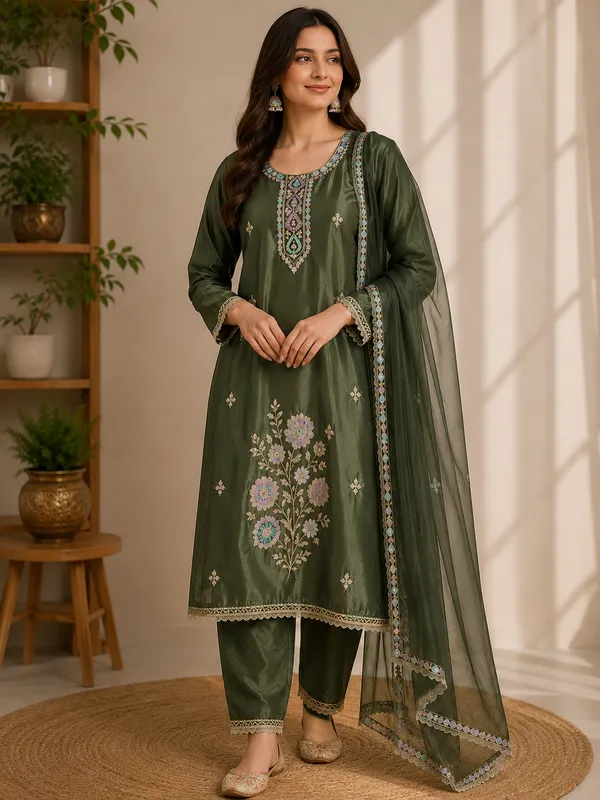 Olive_Green_Embroidered_Straight_Kurta_Set_for_Women