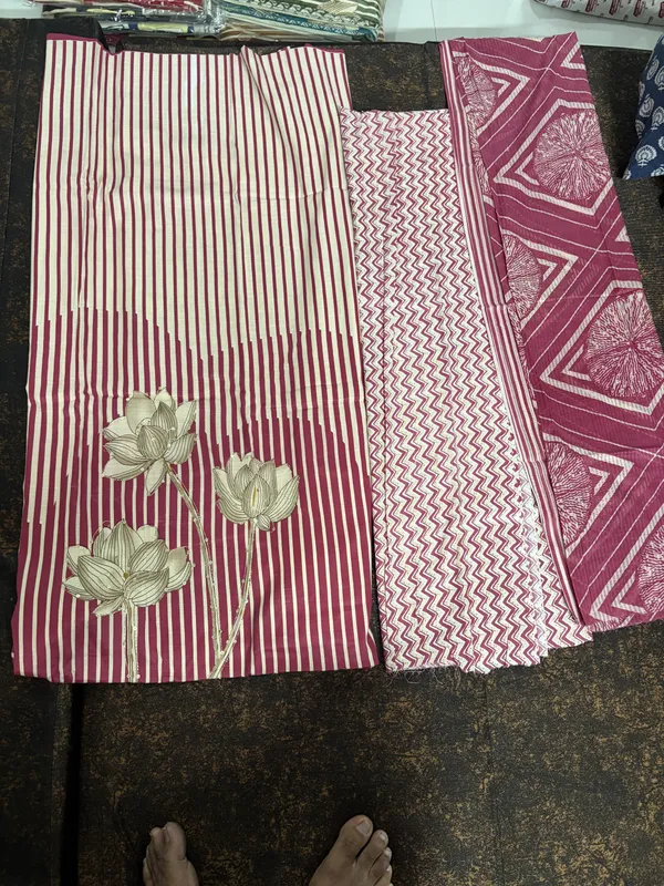 Maroon_Printed_Unstitched_Suit_Set_for_Women