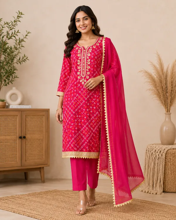 Pink_Embroidered_Kurta_Set_For_Women