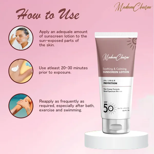 Soothing_Calming_Spf_50_Sunscreen_Lotion_Pa_Uva_Uvb_Ir_Protection_Non_Greasy_Formula_For_All_Skin_Types_50g__-_Pack_of_2