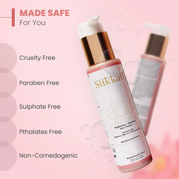 Brightening_Balancing_Face_Cleanser_With_Mulberry_Blue_Pea_And_French_Pink_Clay_Hydrating_Formula_For_Radiant_Skin_For__100_Ml