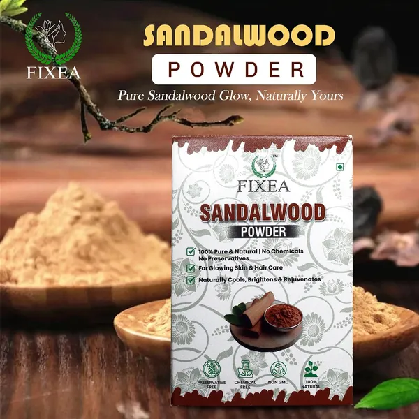 100_Pure_Sandalwood_Powder_100g_-_Pack_of_2