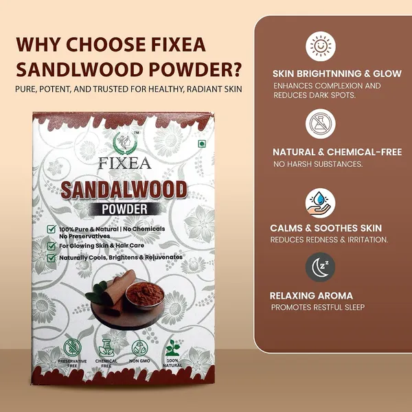 100_Pure_Sandalwood_Powder_100g_-_Pack_of_2
