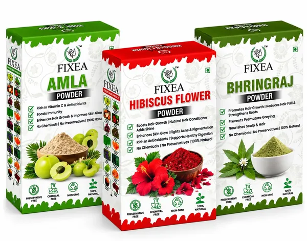 Pure_Natural_Amla_Bhringraj_Hibiscus_Powder_300gm_Pack_Of_3
