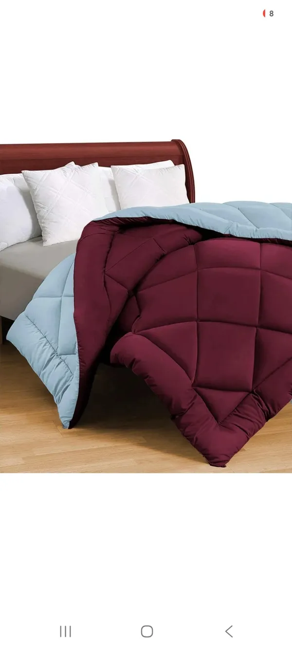 Blue_And_Maroon_Reversible_Quilted_Comforter