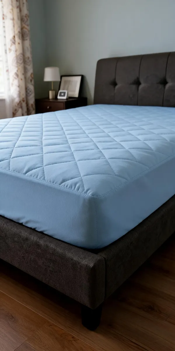 Blue_Quilted__Fitted_Mattress_Protector