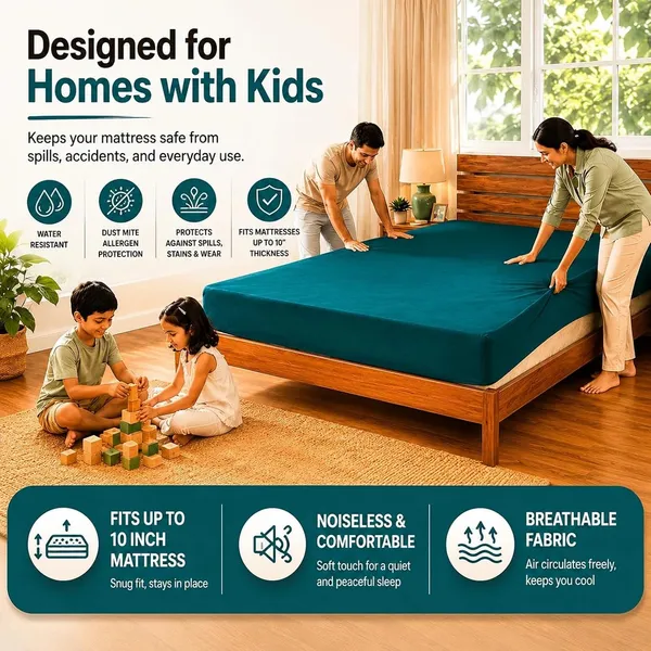 Cloth_Waterproof_Mattress_Protector