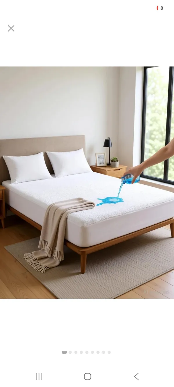 White_Fitted_Mattress_Protector