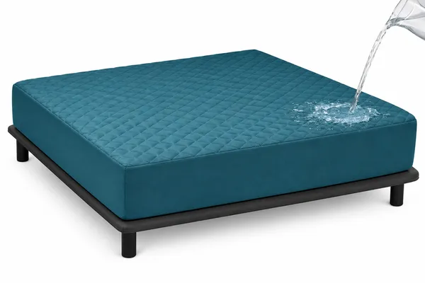 Teal_Quilted_Waterproof_Mattress