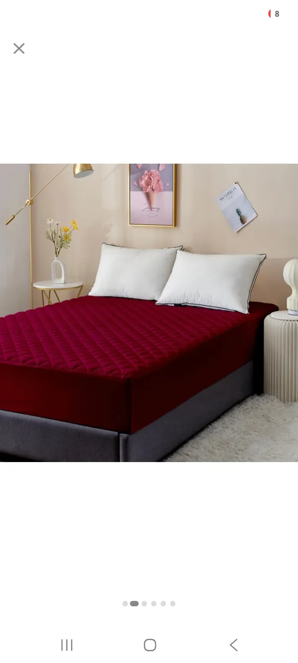 Red_Quilted_Mattress_Protector