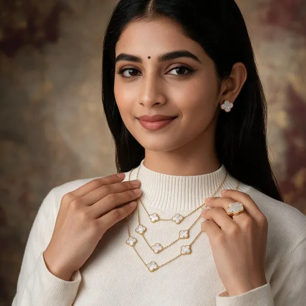 Gold_Stainless_Steel_Pendant_Set_With_Ring_For_Women